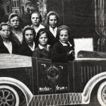 Студенты Русского педагогического техникума. 1935г