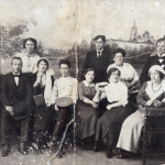 Участники конференции учителей народных училищ в Гельсингфорсе. О. Валаам, 1916г.