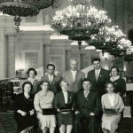 Участники Всероссийского съезда учителей. Во втором ряду в центре И.С. Беляев.