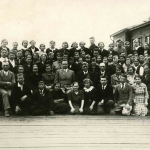 Учащиеся и преподаватели Педагогического училища №1, 1939г.