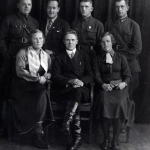 Члены бюро Олонецкого райкома ВЛКСМ. 1936г.