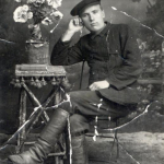 Григорий Полин – помощник машиниста. 1918г.
