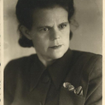 Мария Константиновна Богданова, одна из старейших педагогов дошкольного воспитания. 1952г.