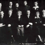 Студенты IV курса Карельского педагогического института. 1935г.