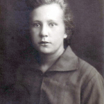 А.А. Филимонова, студентка педтехникума. 1928г.