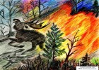 Конкурс рисунков и плакатов «Берегите лес»