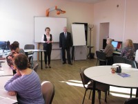 16 марта в Карельском институте развития образования начала обучение новая группа в рамках курсов повышения компьютерной грамотности пенсионеров